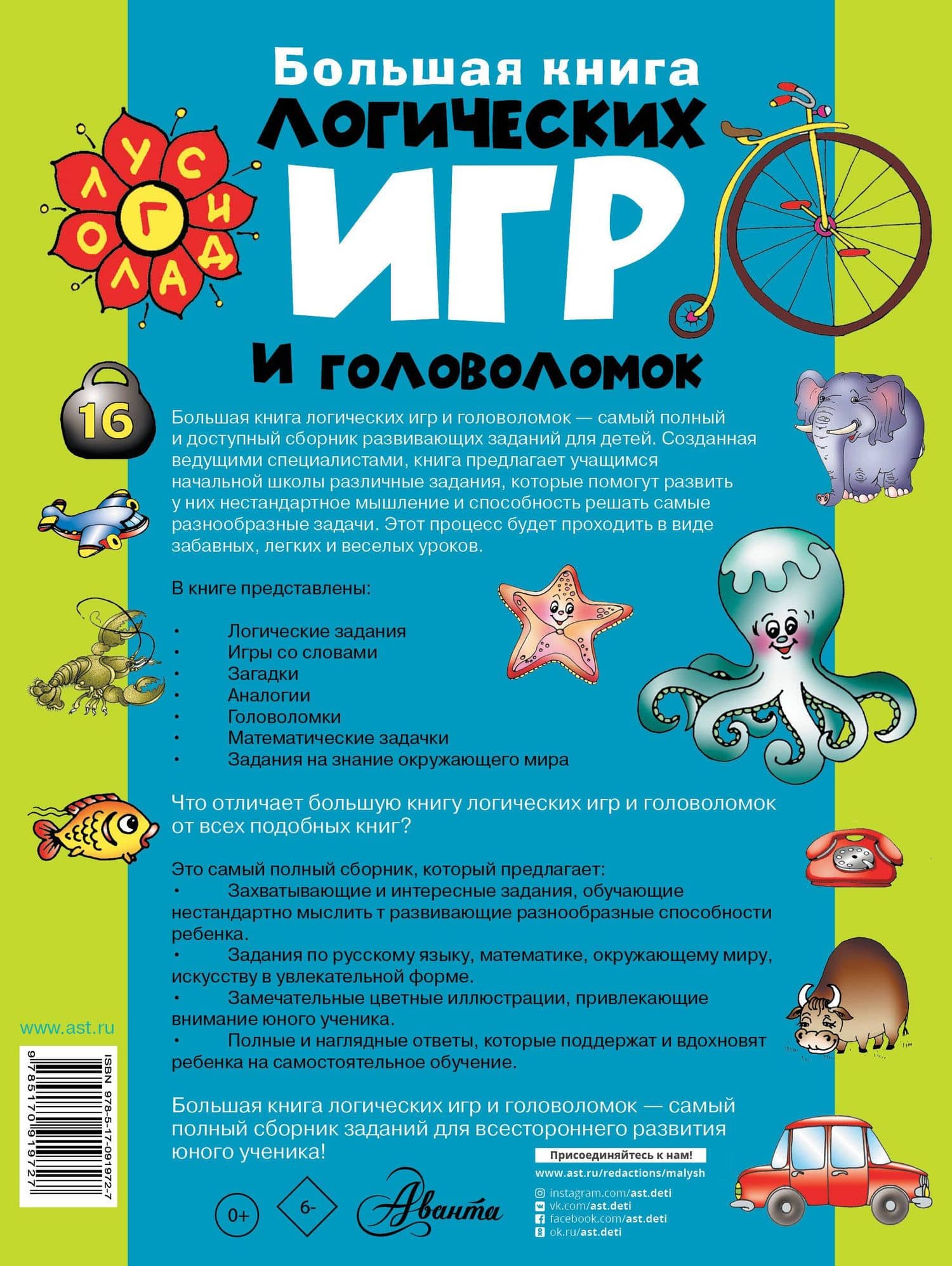 Большая книга логических игр и головоломок (2)