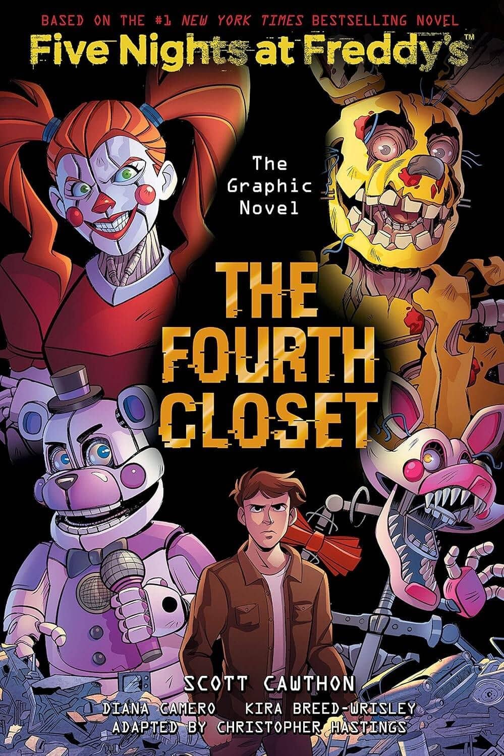 Five Nights at Freddy's: The Fourth Closet (Graphic Novel) Пять ночей у Фредди Четвертый шкаф Графический роман / Книги на английском языке — Скотт Коутон
