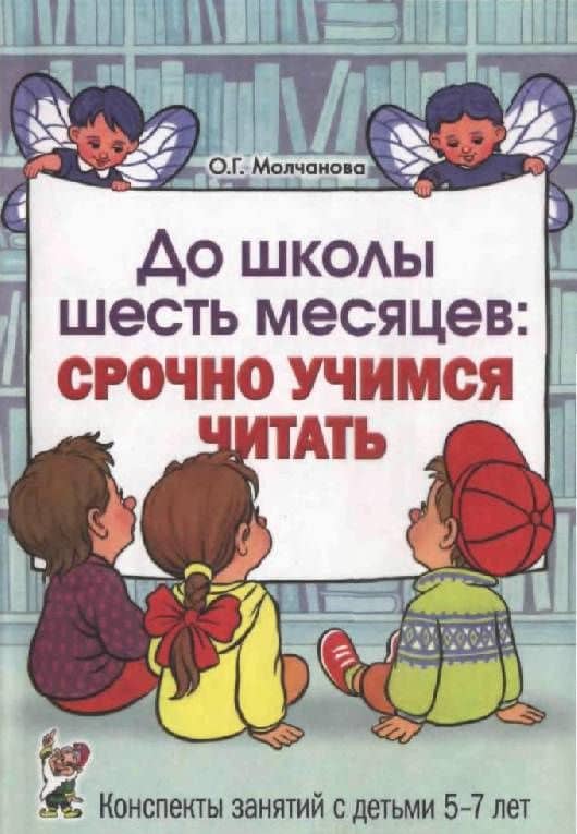 До школы шесть месяцев. Срочно учимся читать. Планирование работы и конспекты занятий. 5-7 лет — Ольга Григорьевна Молчанова (3)