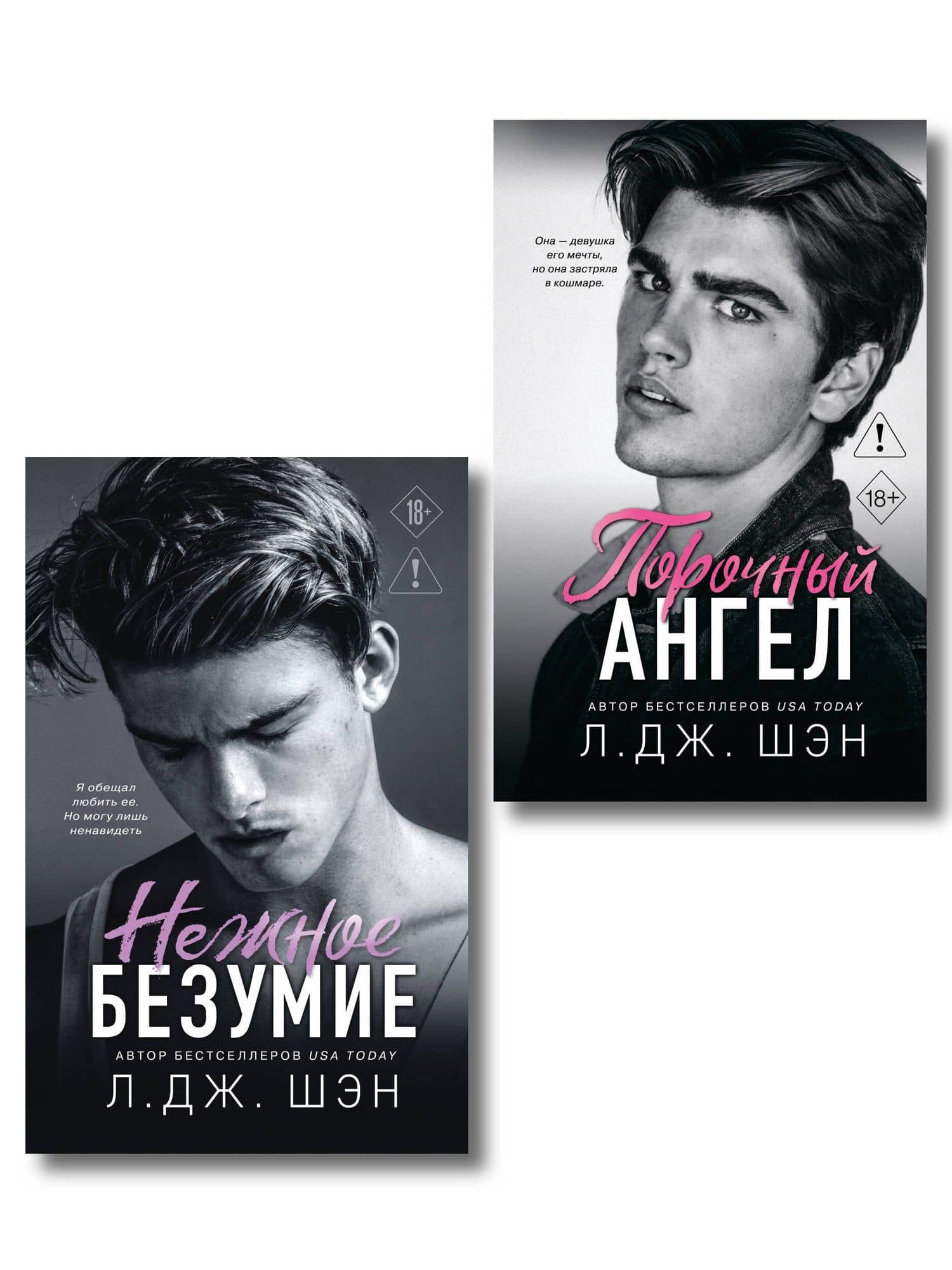 Комплект из 2-х книг: Школа Всех Святых. Нежное безумие (#1) + Школа Всех Святых. Порочный ангел (#4) — Л.Дж. Шэн