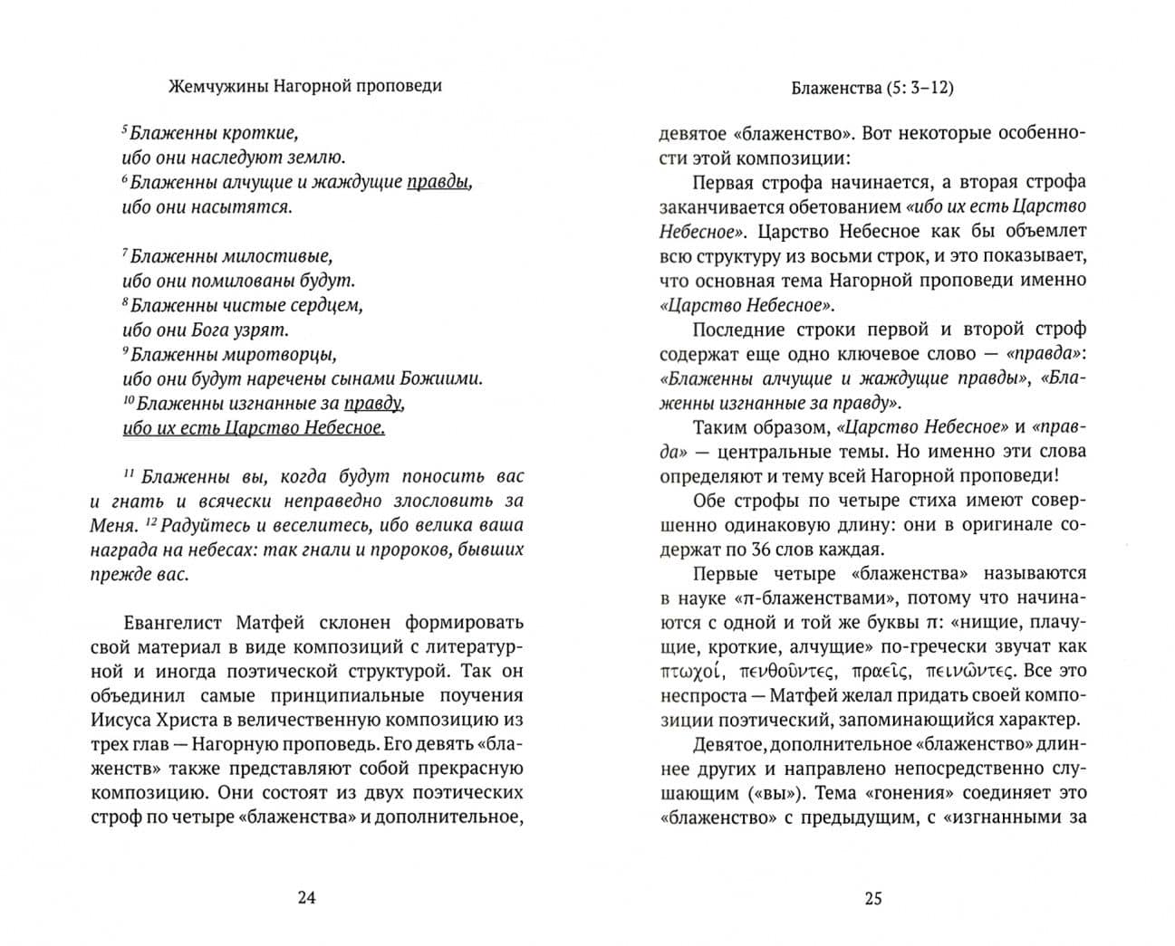 Жемчужины Нагорной проповеди. О главном в христианстве — Ианнуарий (Ивлиев) Архимандрит (2)