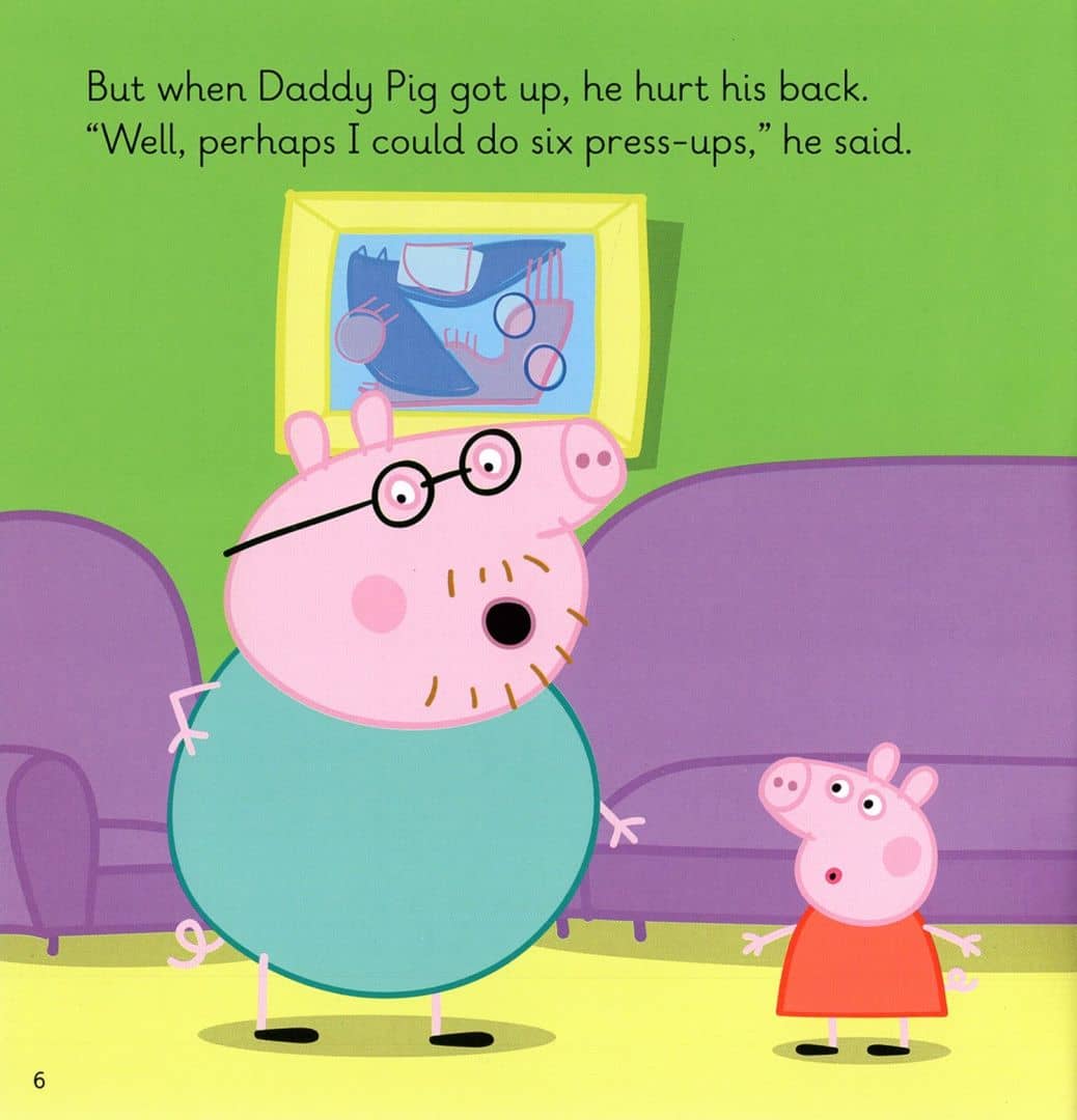 First Words with Peppa. Level 5. Daddy Pig Gets Fit (2)