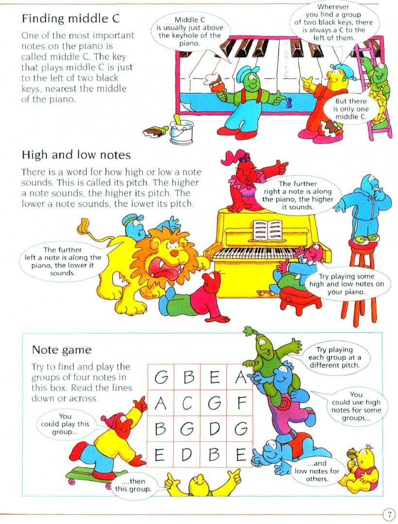 Usborne First Book of the Piano + CD — Eileen O`Brien (3)
