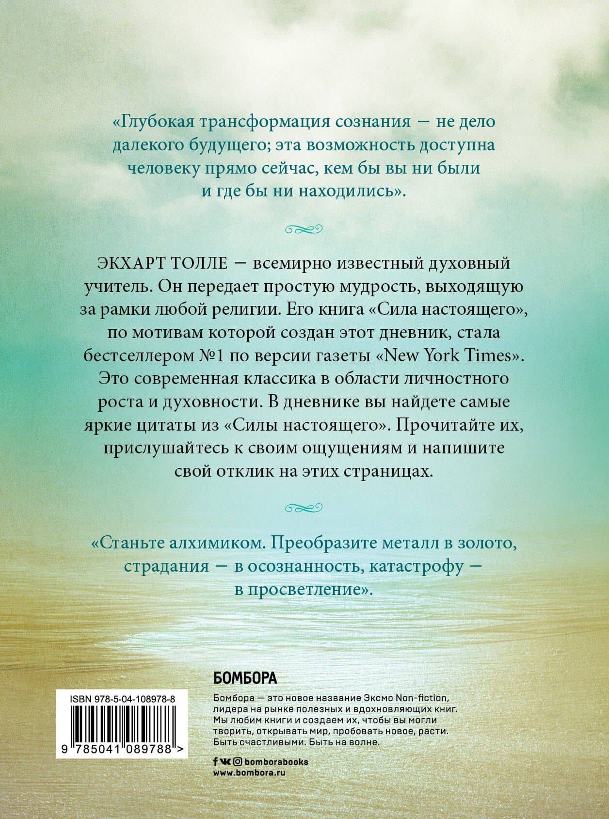The power of now. Cила настоящего. Journal — Экхарт Толле (2)