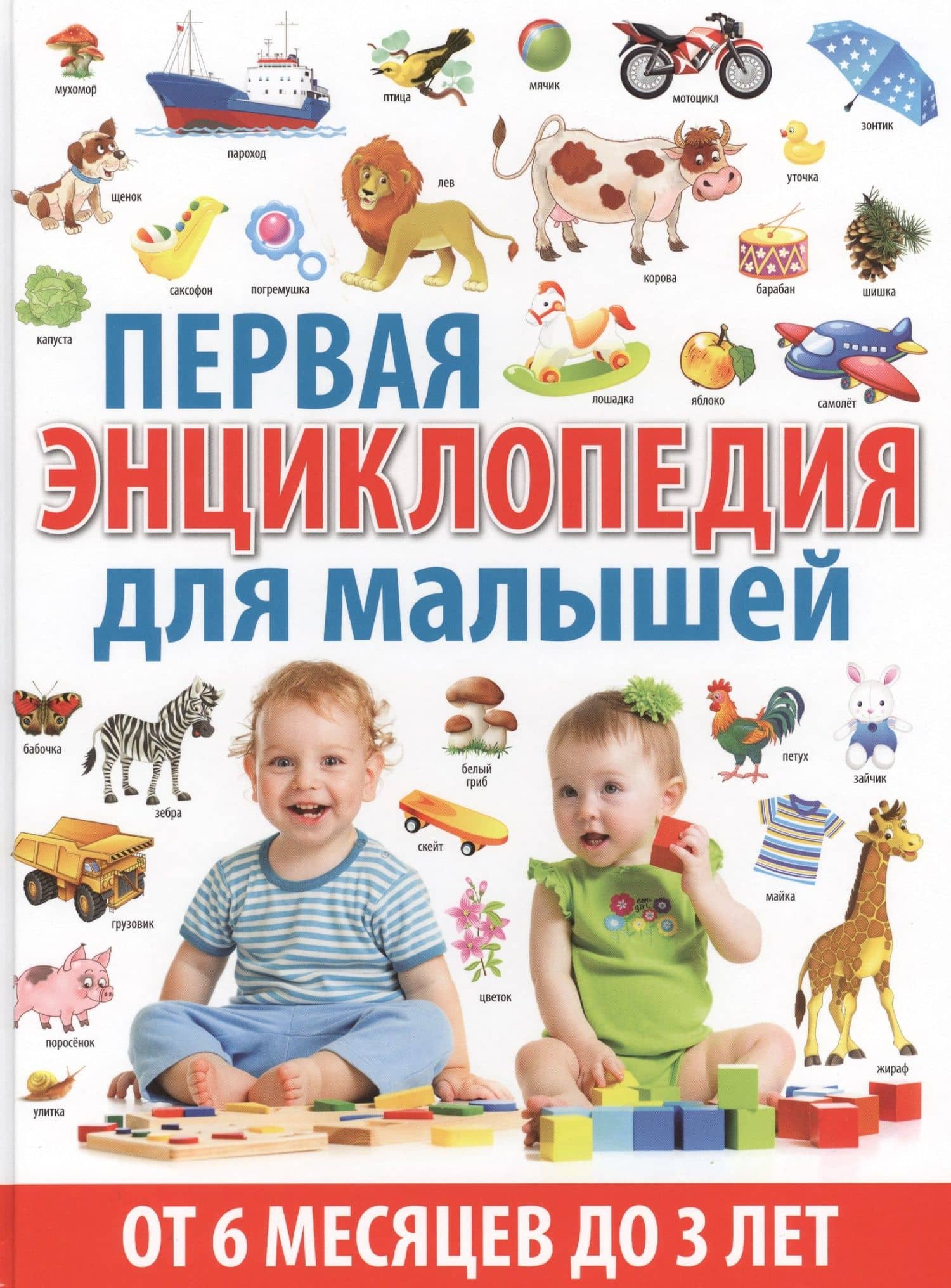 Первая энциклопедия для малышей от 6 месяцев до 3 лет — Тамара Викторовна Скиба