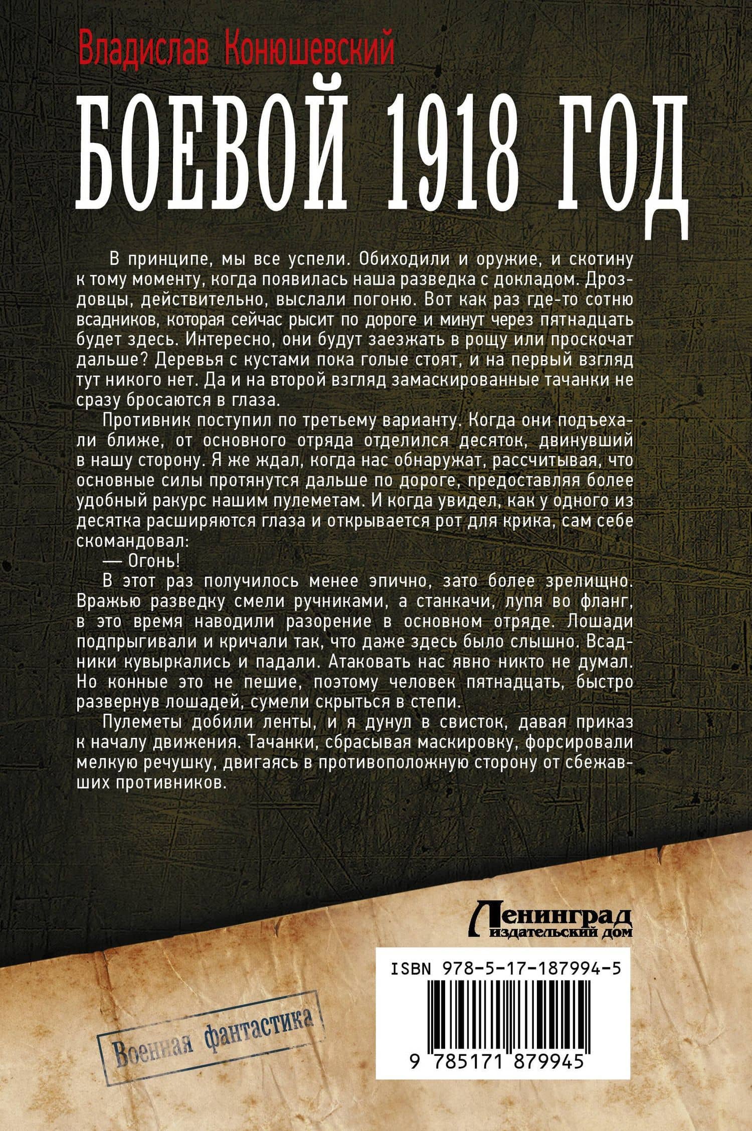 Боевой 1918 год — Владислав Николаевич Конюшевский (2)