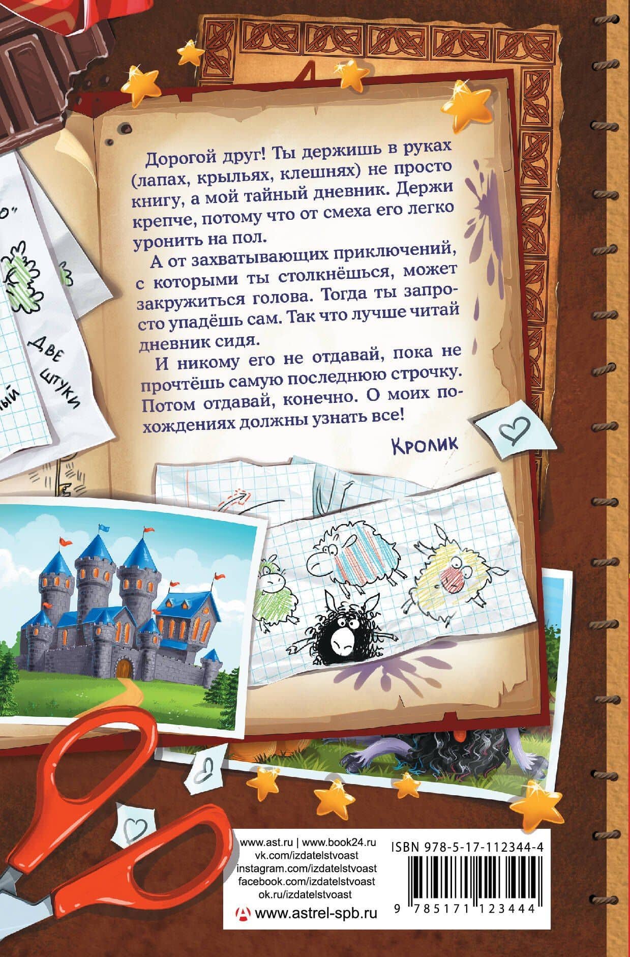 Книга Кролика про Кролика с рисунками и стихами Кролика. Фея-колтунья и волшебный портал — Екатерина Александровна Матюшкина (2)