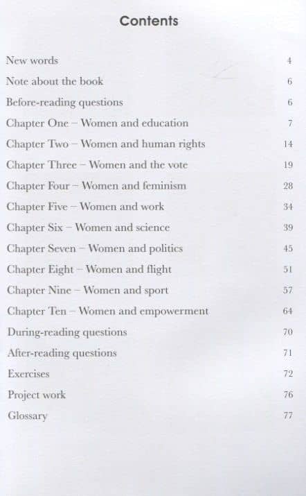 Women who changed the world. Level 4 (2)