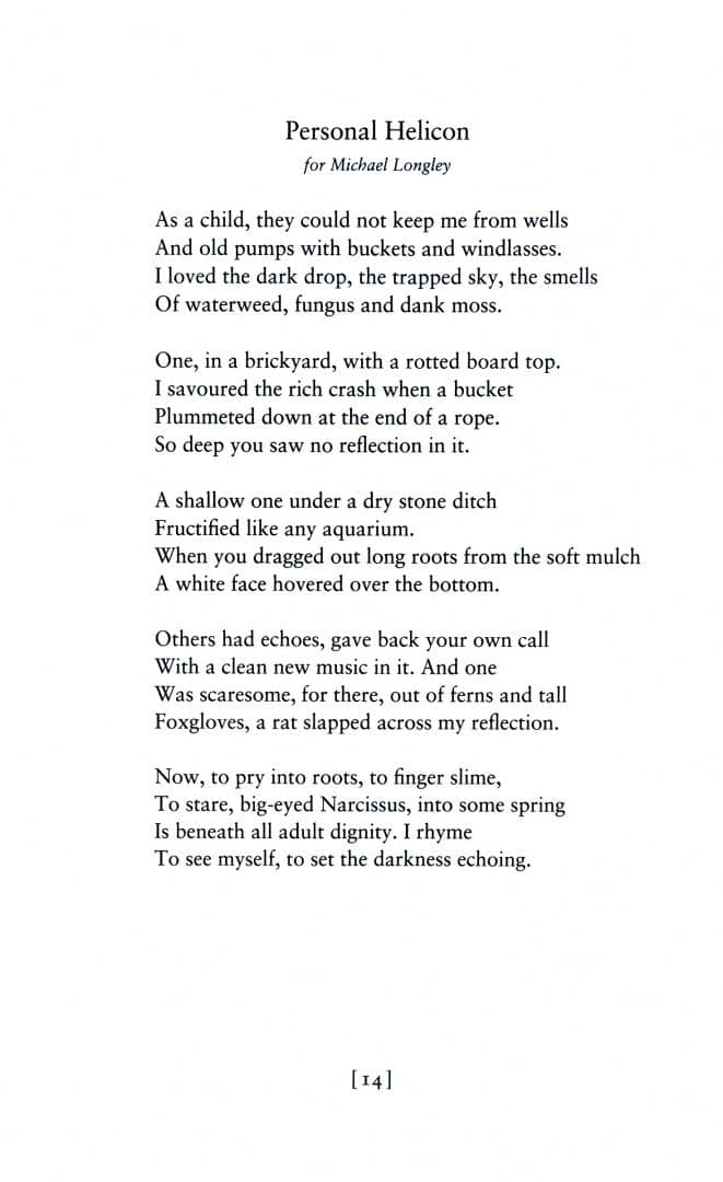 100 Poems — Seamus Heaney (2)