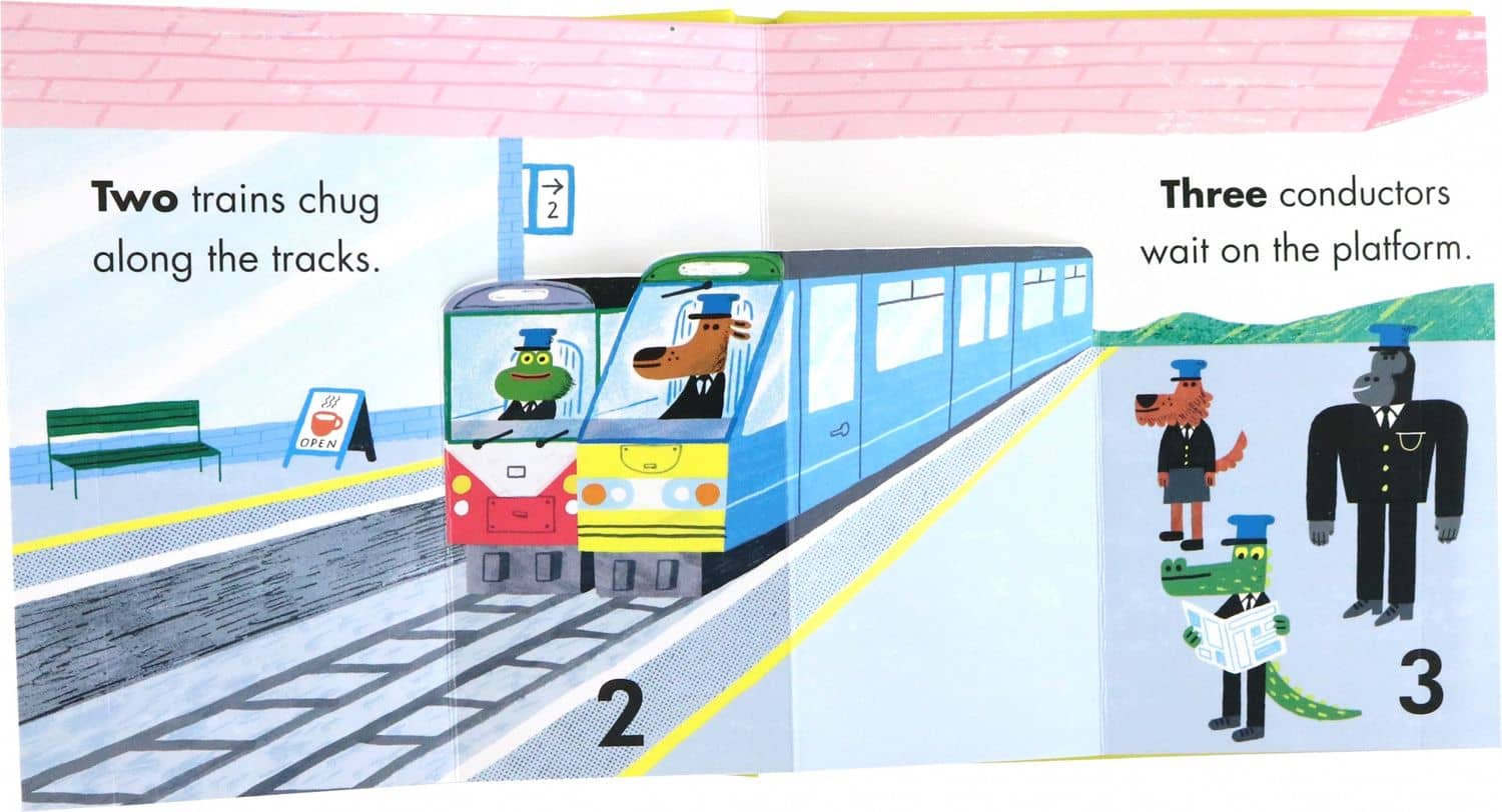 Pop-Up Vehicles. Let's Drive! A Book of Numbers (2)