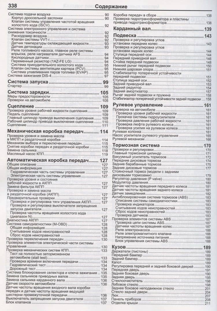 Toyota RAV4. Модели 2000-2005 гг. выпуска с двигателем 1AZ-FE (2,0 л.) (3)