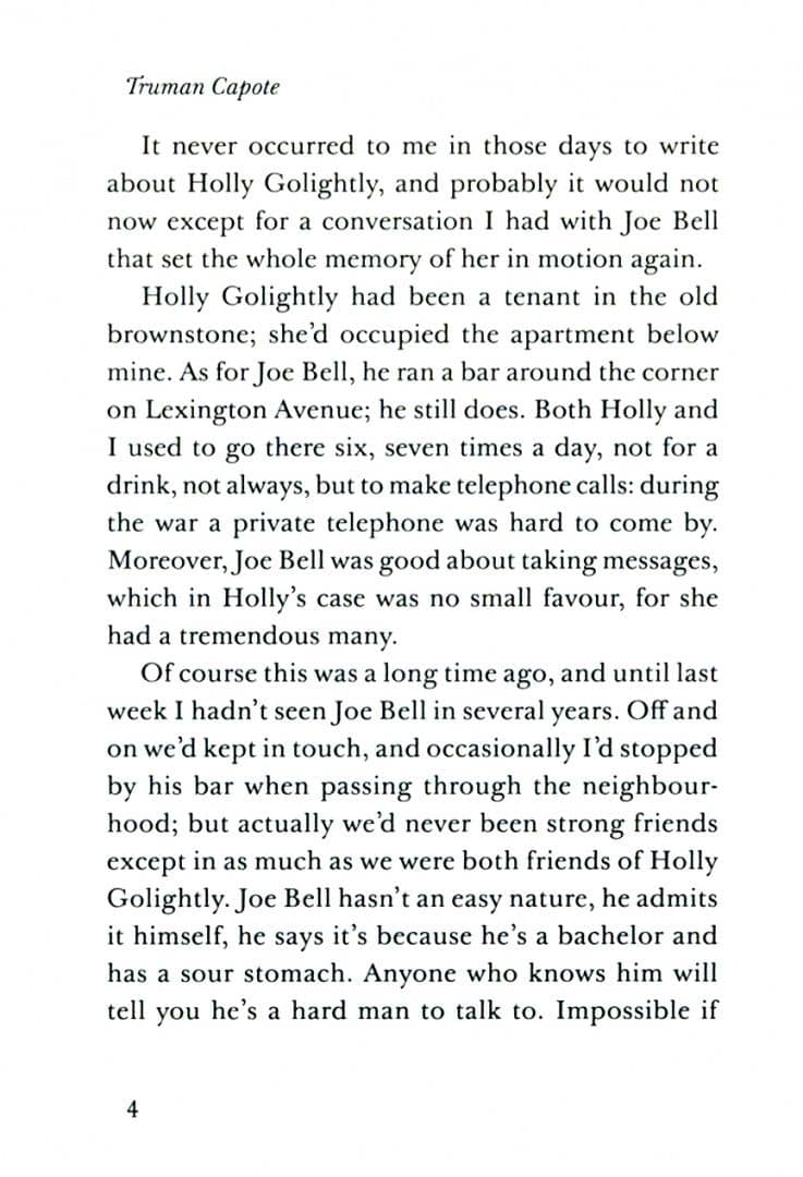 Breakfast at Tiffany's — Truman Capote (2)