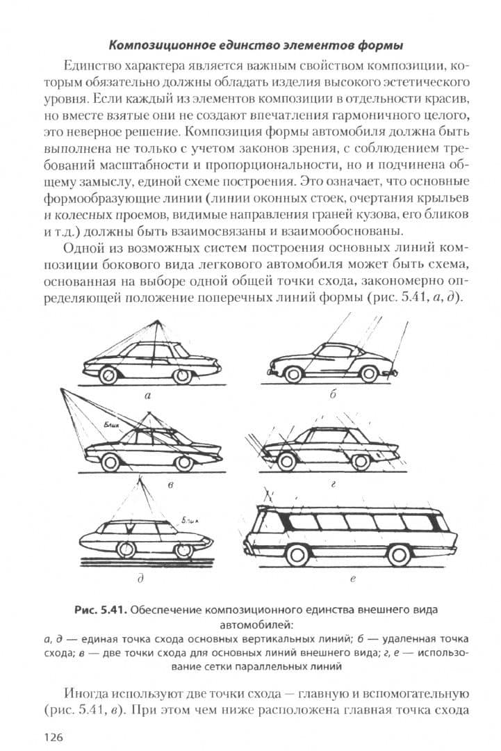 Основы художественного конструирования автомобиля. Автомобильный дизайн. Учебное пособие — Вячеслав Иванович Песков (2)