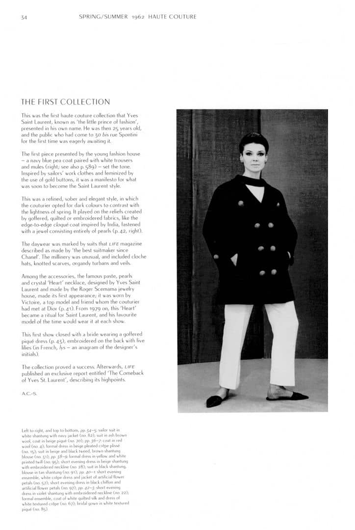 Yves Saint Laurent Catwalk. The Complete Haute Couture Collections 1962-2002 — Сьюзи Менкес (2)