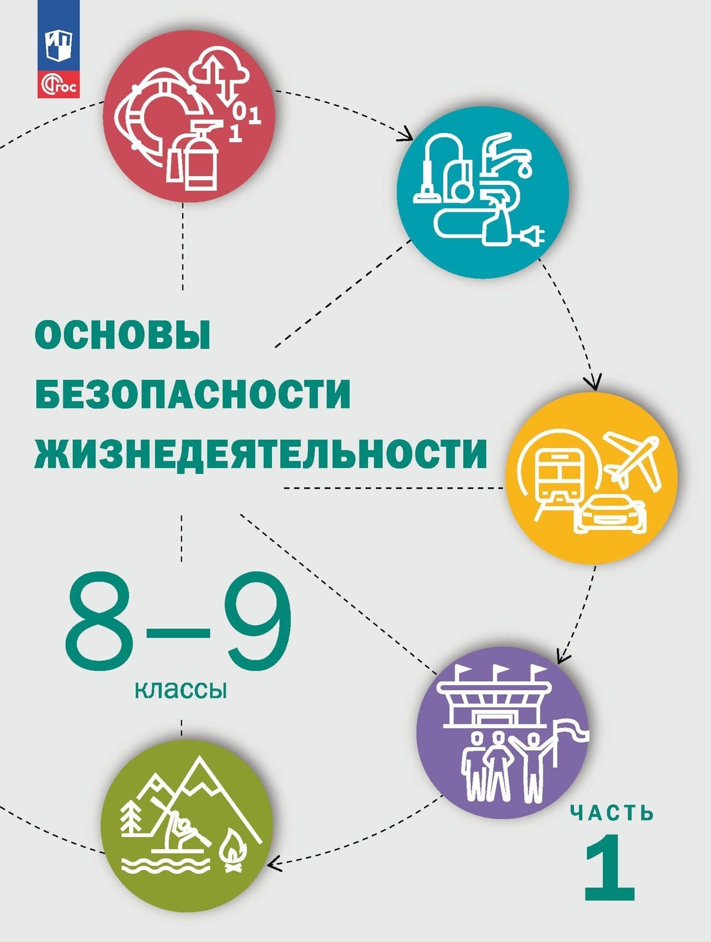 Основы безопасности жизнедеятельности. 8-9 классы. Учебник. В 2 ч. Часть 1