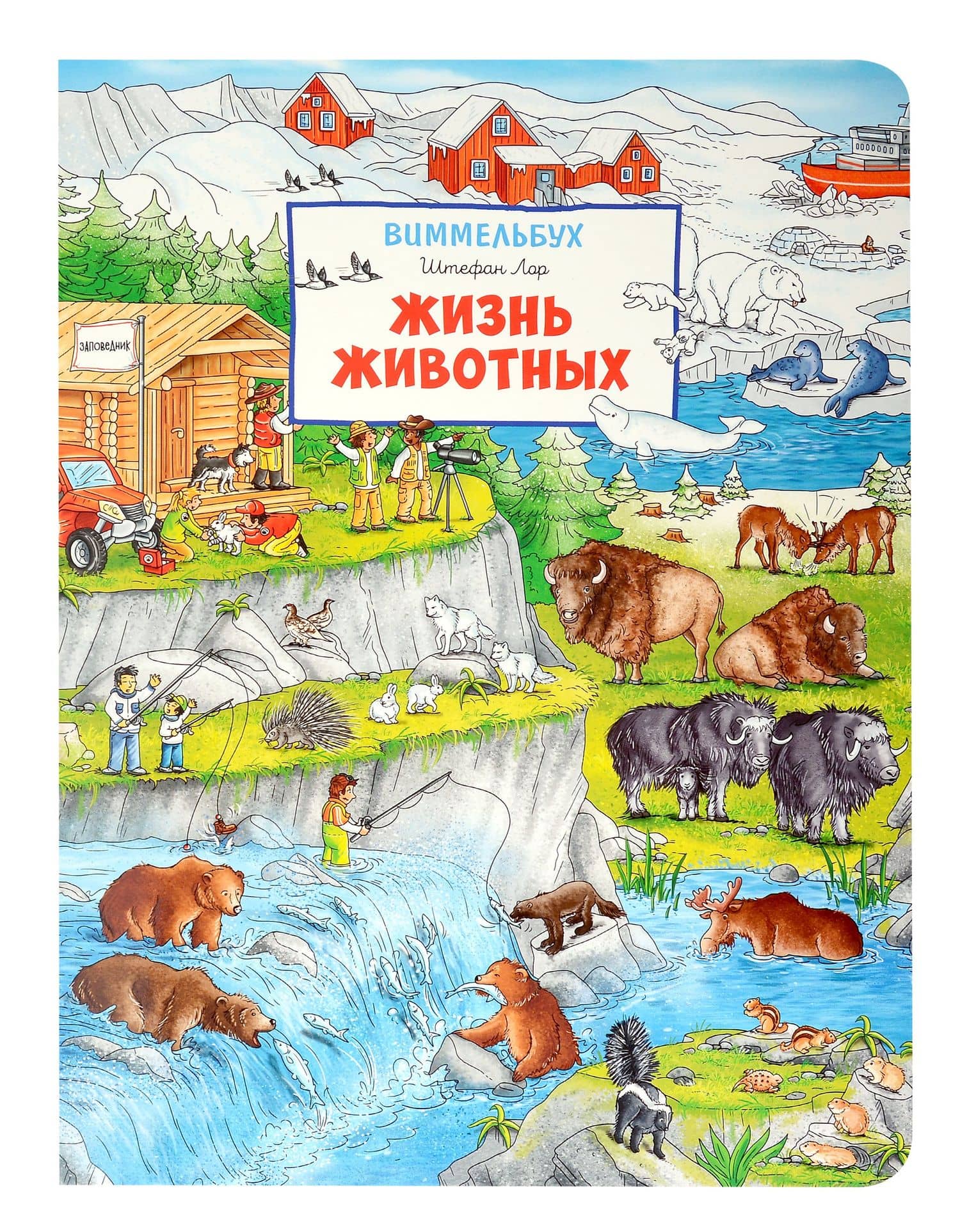 Жизнь животных. Виммельбух — Штефан Лор