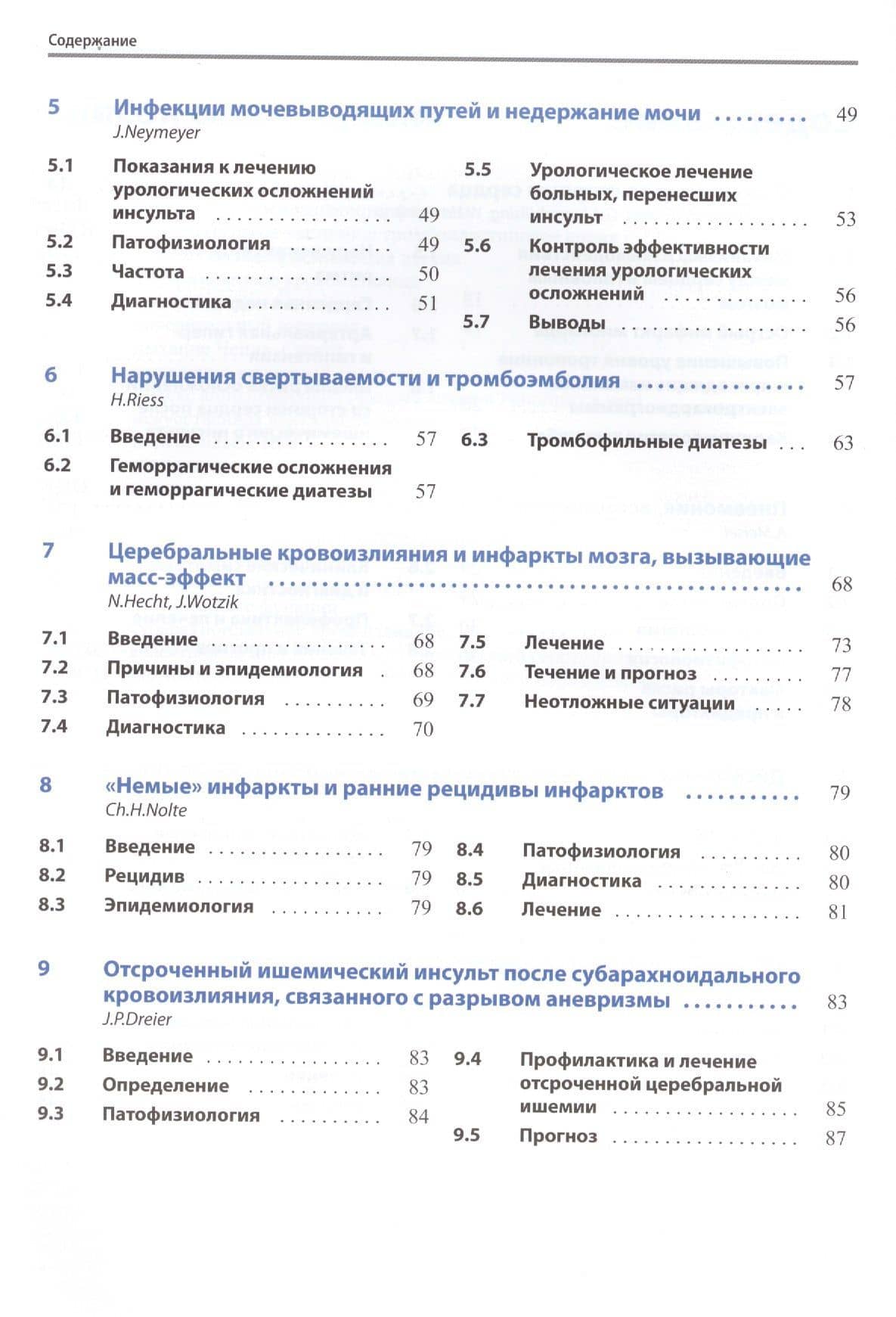 Осложнения и последствия инсультов (3)