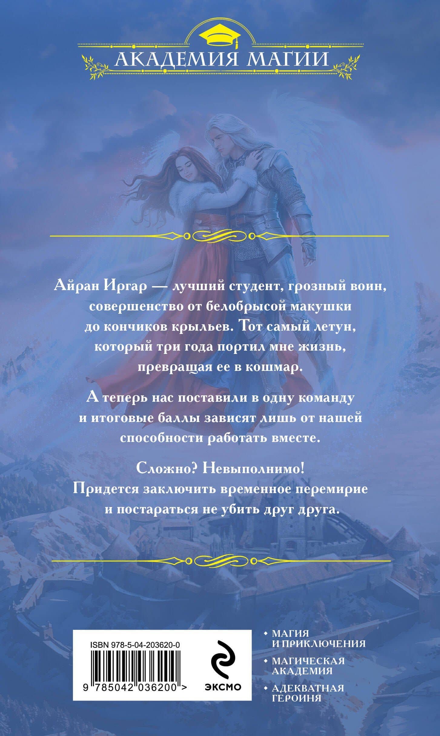 Мой крылатый кошмар. Зима в Крылатой академии — Татьяна Серганова (2)