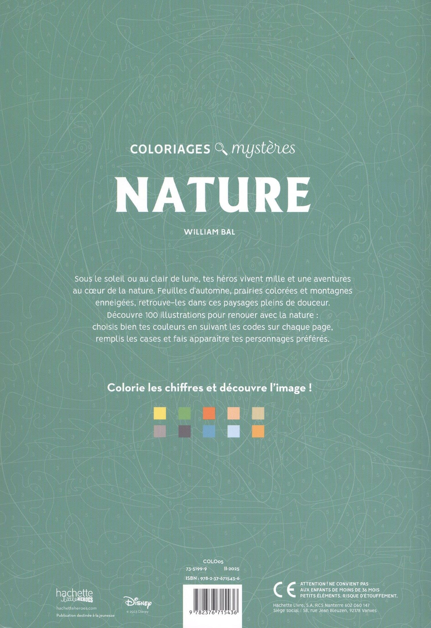 Coloriages mysteres Disney NATURE (2)