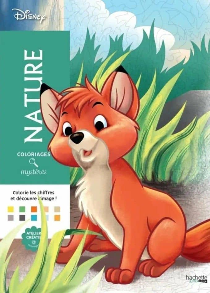 Coloriages mysteres Disney NATURE