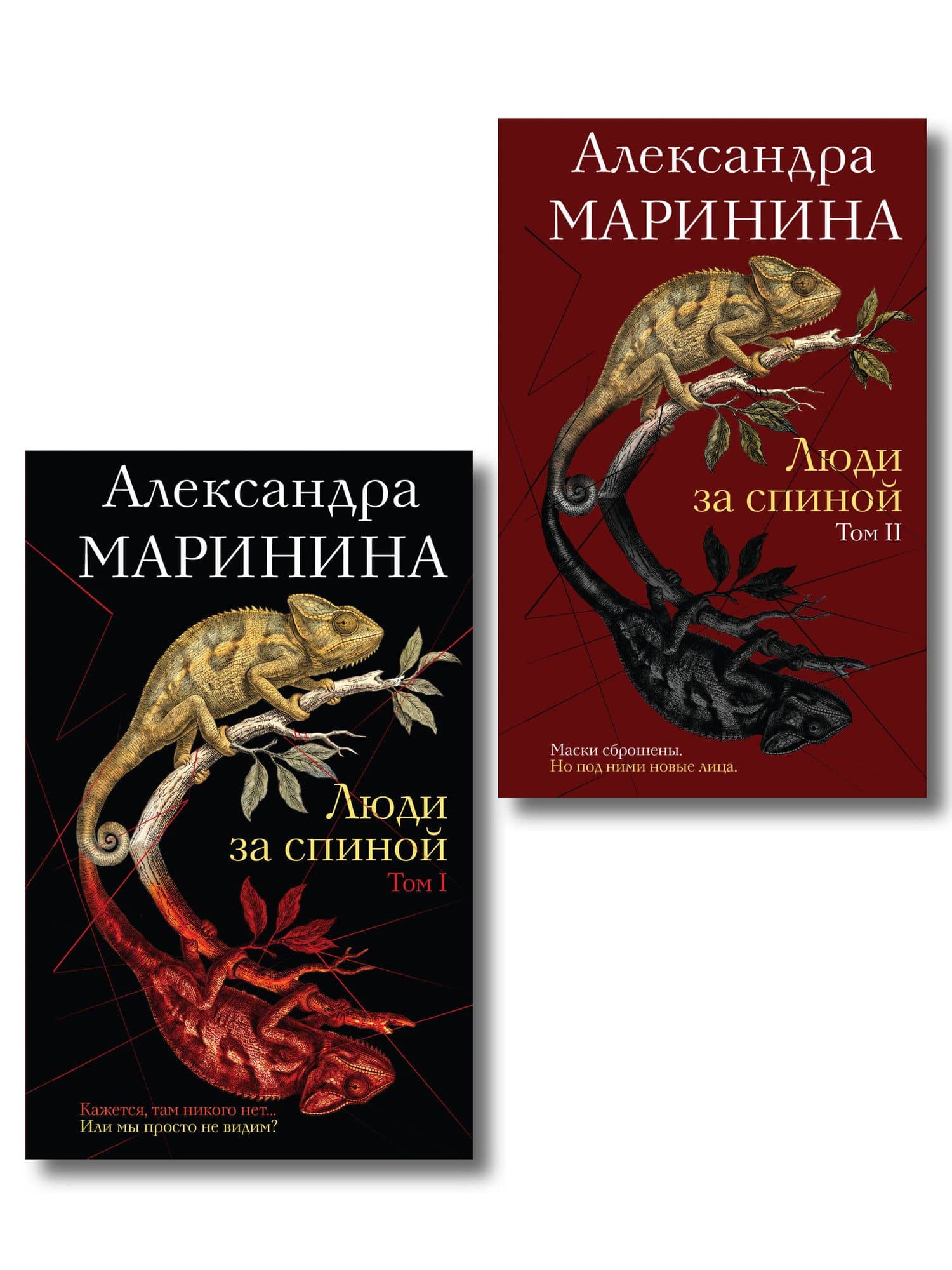 Комплект из 2 книг (Люди за спиной. Том 1. Люди за спиной. Том 2) — Александра Маринина