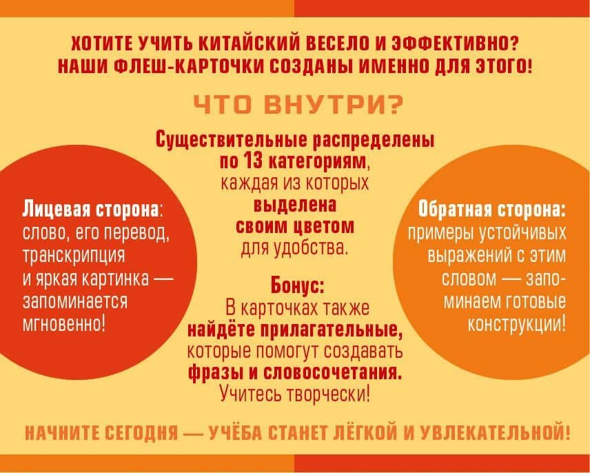 800 самых нужных китайских слов и фраз. Флеш-карточки (2)