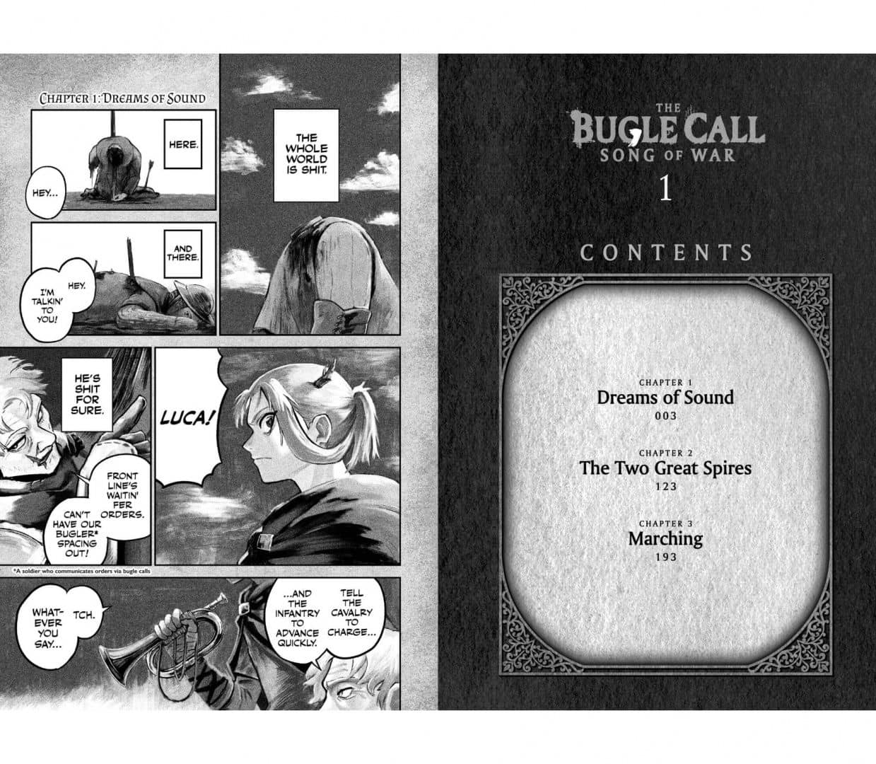 The Bugle Call: Song of War. Volume 1 — Mozuku Sora (2)