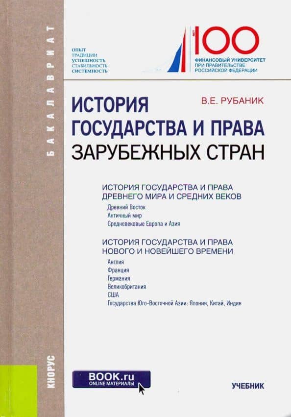 История государства и права зарубежных стран. Учебник — Владимир Евдокимович Рубаник