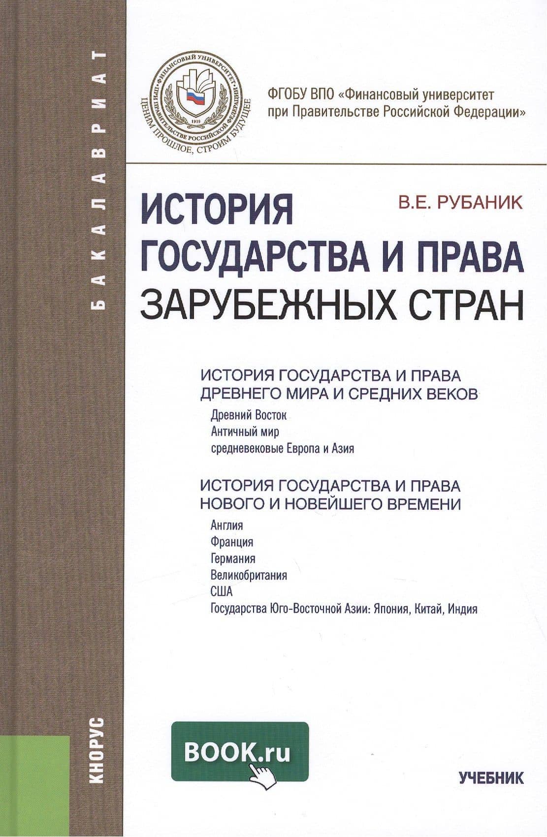 История государства и права зарубежных стран