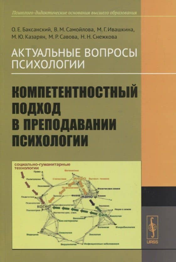 Актуальные вопросы психологии. Компетентностный подход в преподавании психологии — Олег Евгеньевич Баксанский