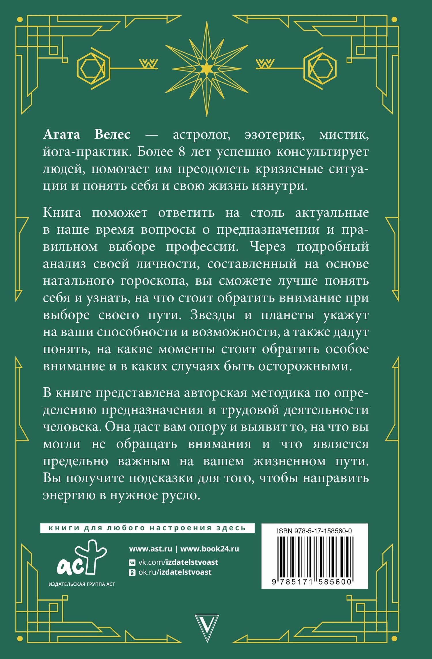 Натальный гороскоп: поиск своего дела и предназначения — Агата Велес (2)
