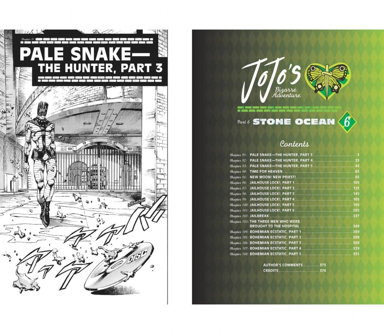 JoJo's Bizarre Adventure. Part 6. Stone Ocean. Volume 6 — Hirohiko Araki (2)