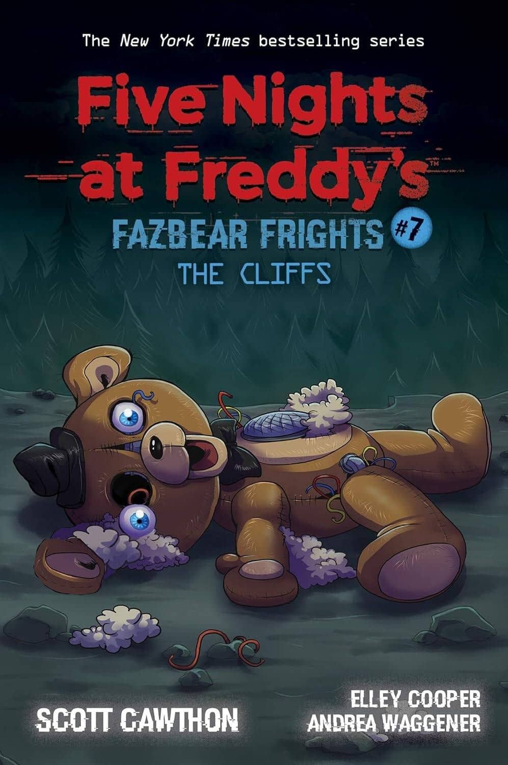 Five Nights at Freddy's Fazbear Frights 7 The Cliffs Пять ночей у Фредди Ужасы Фазбера 7 Скалы / Книги на английском языке — Andrea Waggener