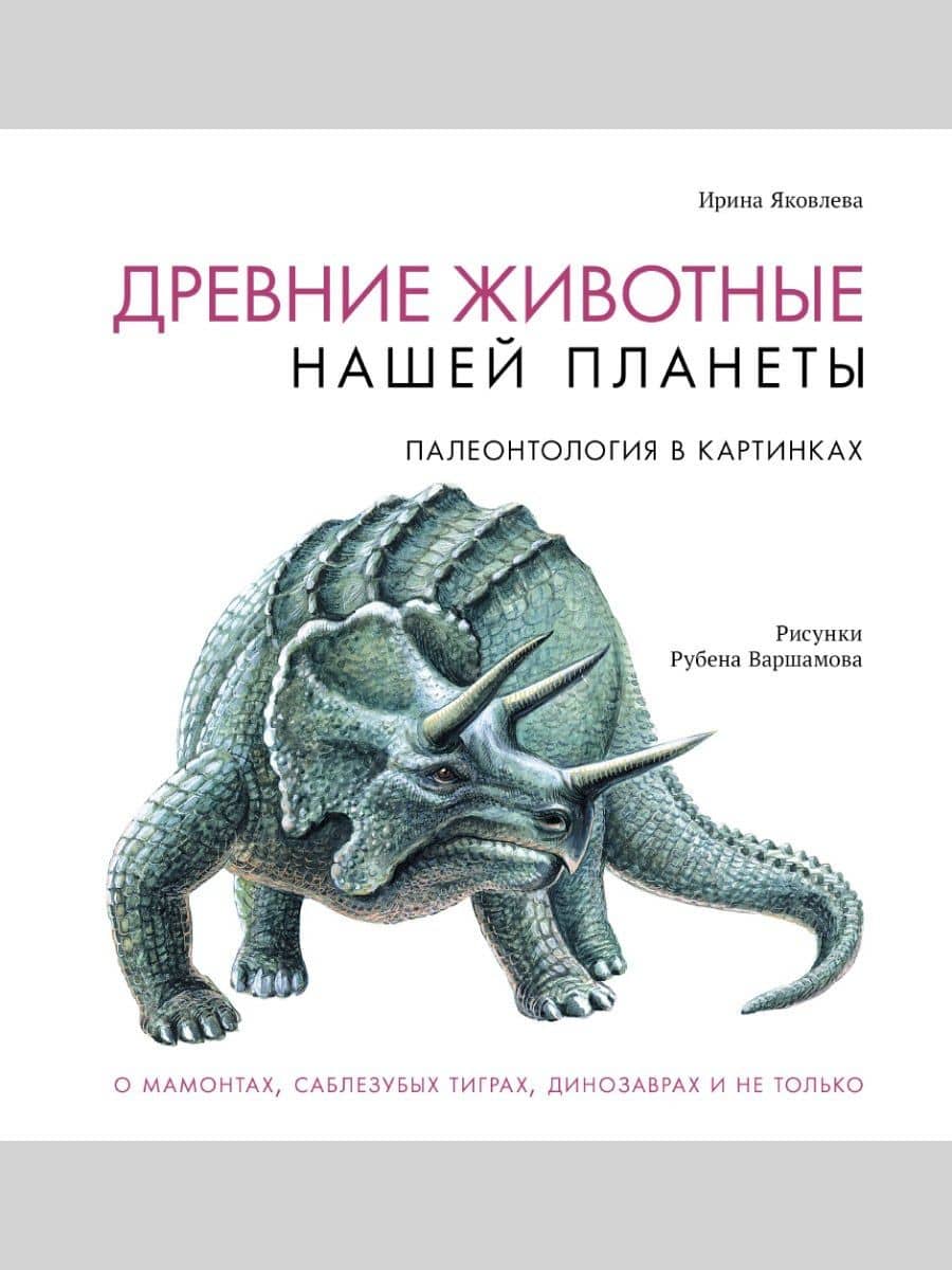 Древние животные нашей планеты. Палеонтология в картинках — Ирина Николаевна Яковлева
