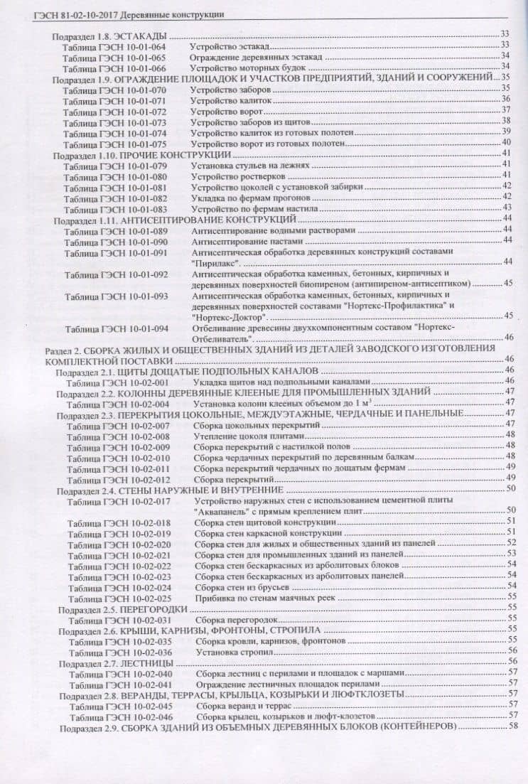 Государственные элементные сметные нормы на строительные и специальные строительные работы. ГЭСН-2017. Сборник 10. Деревянные конструкции (3)
