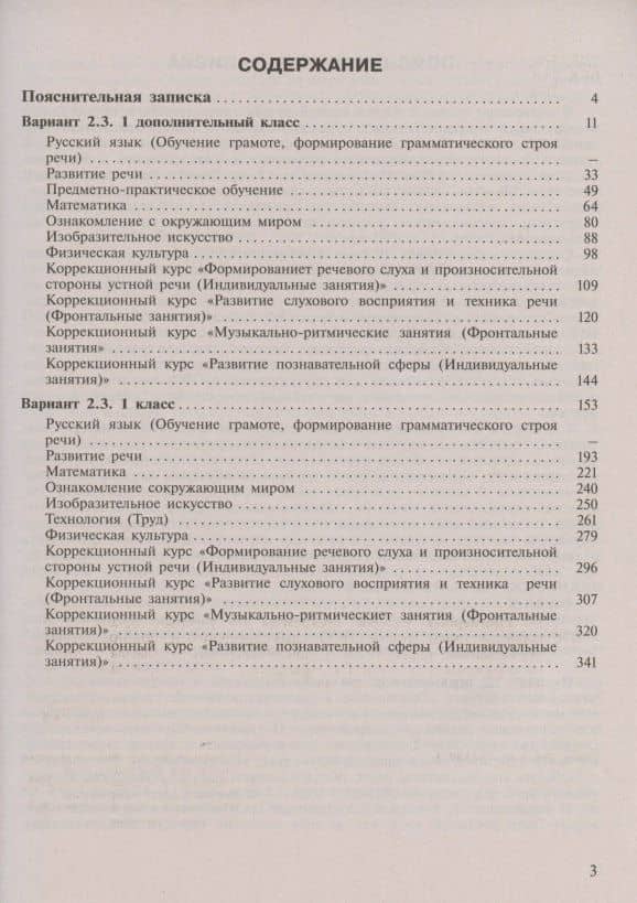 ПрРП по учебным предметам и коррекционным курсам НОО слабослышащих и позднооглохших обучающихся. Вариант 2.3. 1 кл./1 доп кл — Г. В. Колесникова (2)