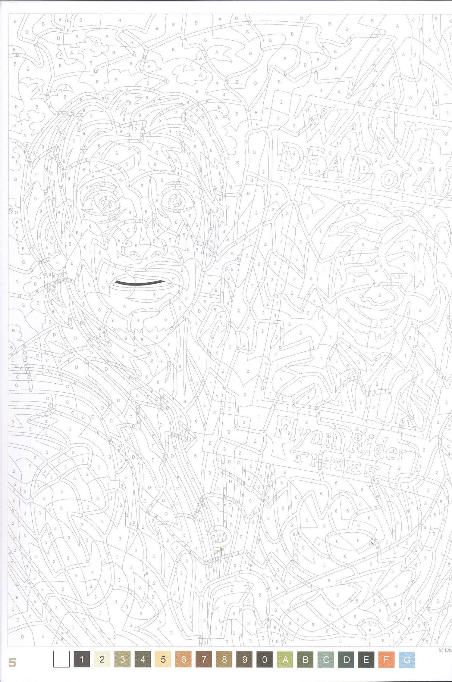 Coloriages mystères Disney - Grands classiques Spécial débutants (3)