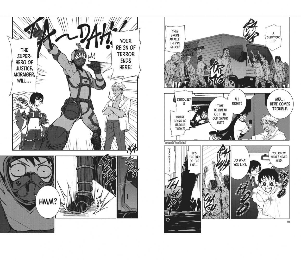 Zom 100. Bucket List of the Dead. Volume 4 — Haro Aso (3)