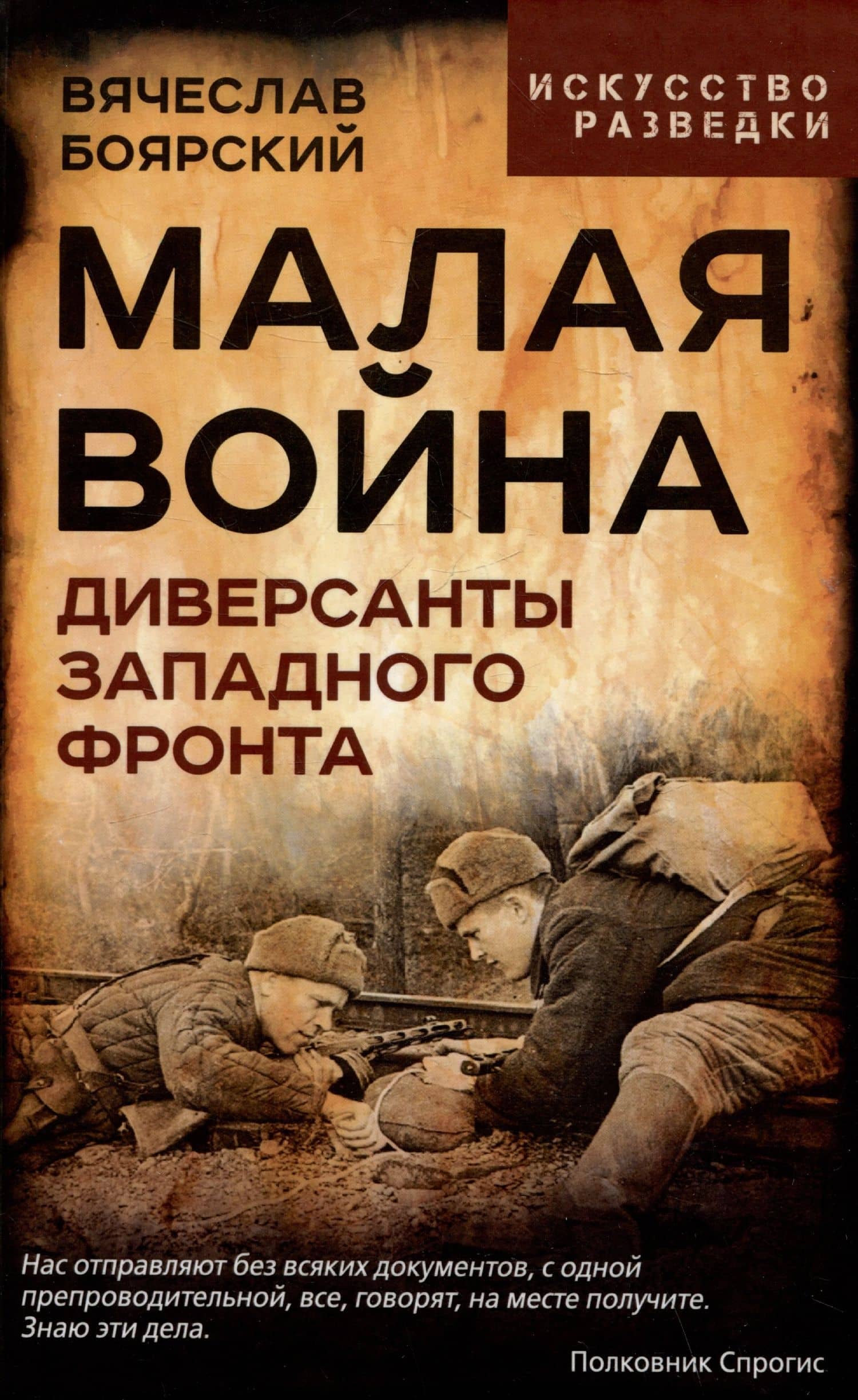 Малая война. Диверсанты Западного фронта — Вячеслав Иванович Боярский