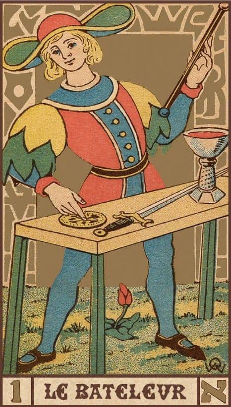 Таро мини-Символическое Вирта/Mini Tarot Symbolic Tarot of Wirth (78 карт + инструкция) (3)
