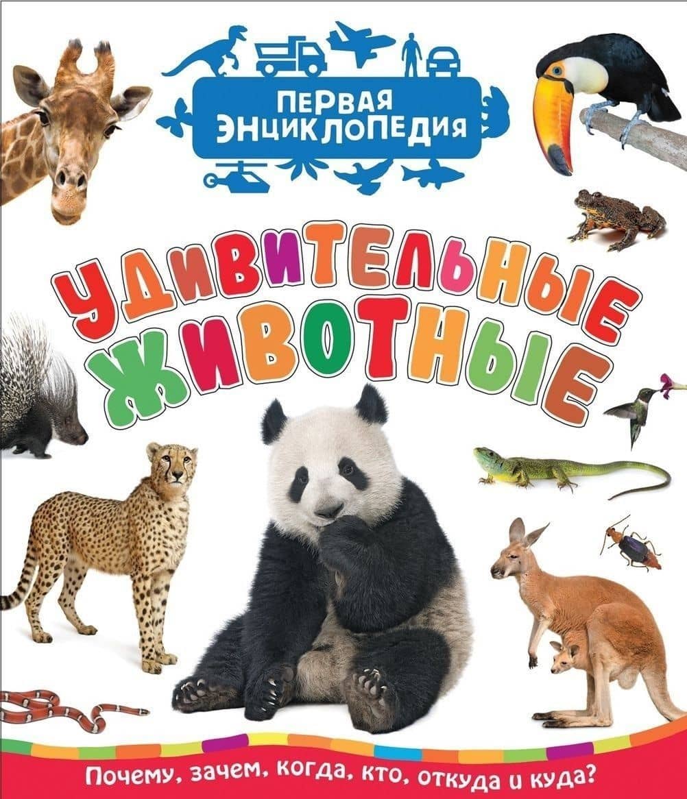 Удивительные животные (Первая энциклопедия) — Лариса Владимировна Клюшник