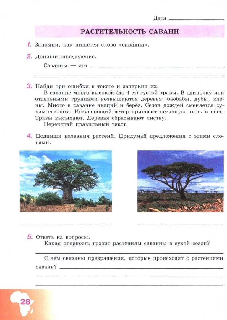 География. 8 класс. Рабочая тетрадь. Адаптированные программы. ФГОС — Тамара Михайловна Лифанова