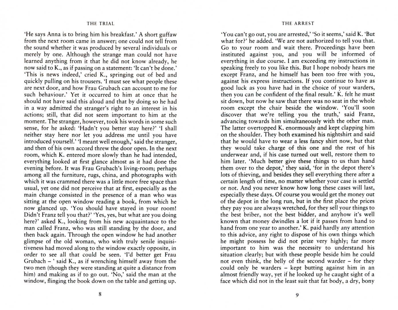 The Trial — Franz Kafka (2)