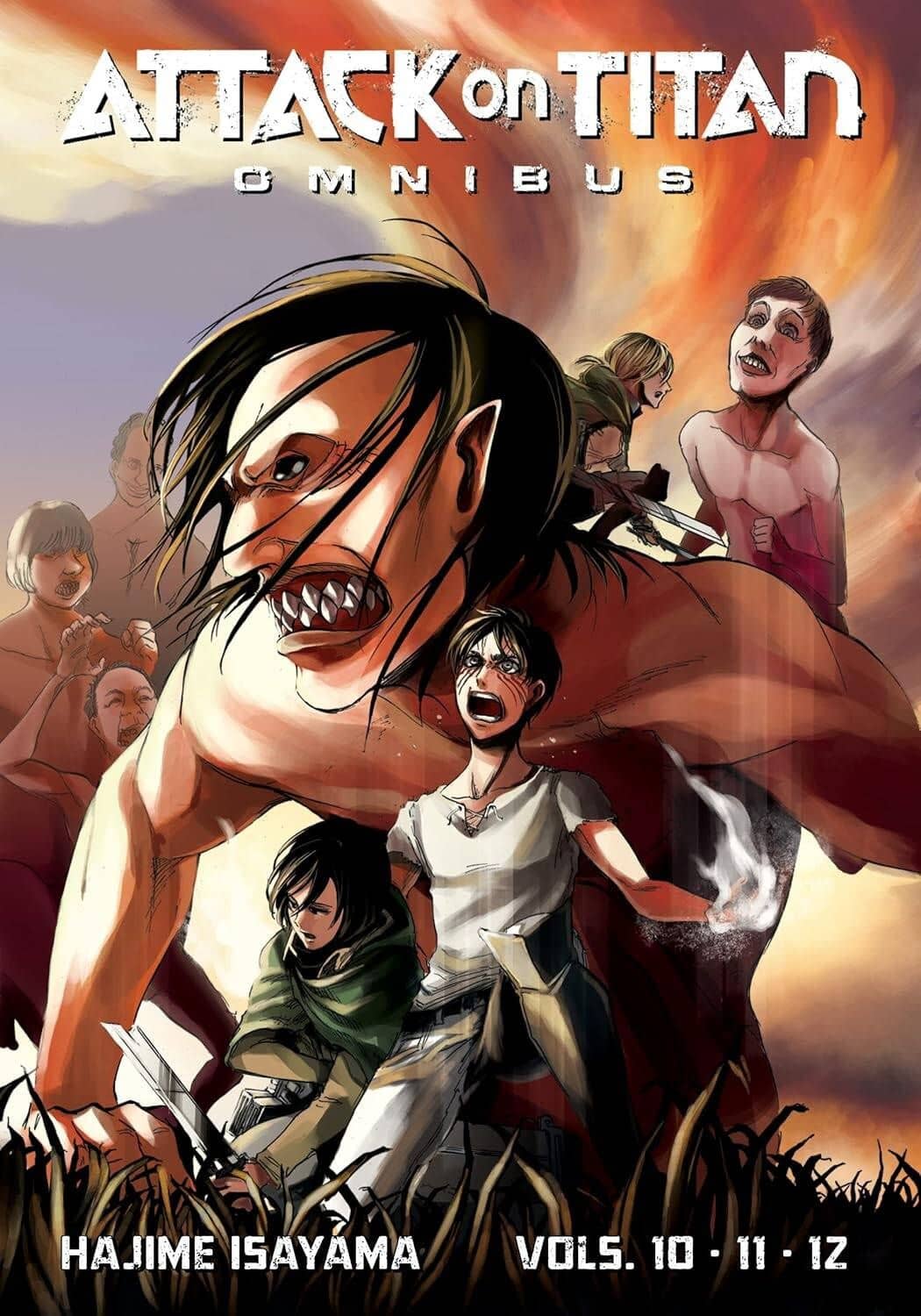 Attack on Titan. Omnibus 4 (Volumes 10-12) — Хадзимэ Исаяма (2)