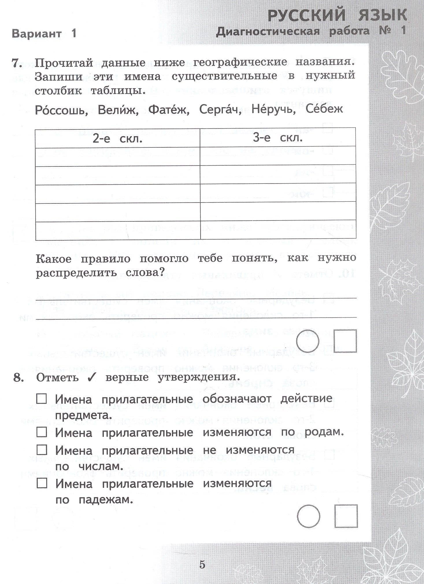 Педагогическая диагностика. Русский язык. Математика. 4 класс. Рабочая тетрадь — Марина Ивановна Кузнецова (2)
