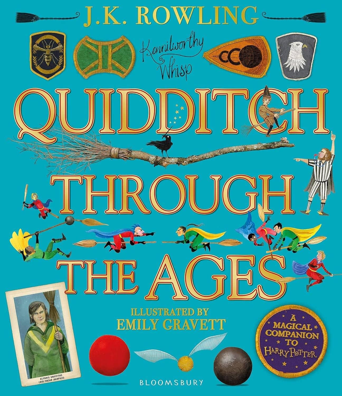 Quidditch Through the Ages - Illustrated Edition (J. K. Rowling) Квиддич сквозь века - иллюстр. издание (Джоан Роулинг) / Книги на английском языке — Роулинг Джоан Кэтлин