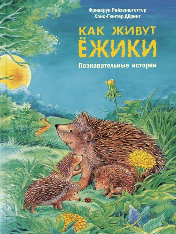Как живут ёжики. Познавательные истории — Фридерун Райхенштеттер