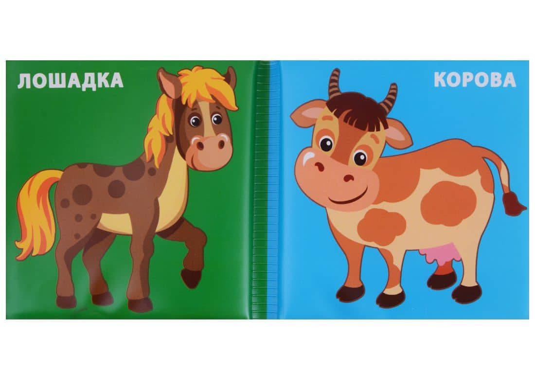 Домашние Животные. Книжка-раскладушка для ванной — Алексей Козырь (3)