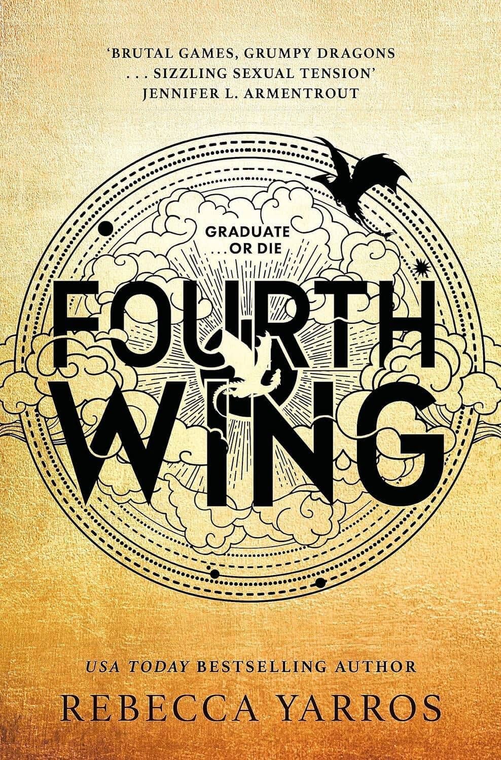 Fourth Wing (Rebecca Yarros) Четвертое крыло (Ребекка Яррос) / Книги на английском языке — Ребекка Яррос (2)