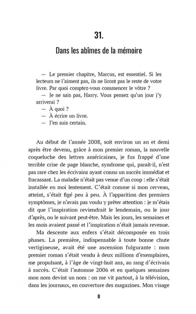 La Verite sur l'Affaire Harry Quebert — Joel Dicker (3)